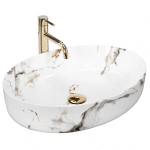 REA UMYWALKA QUEEN CARRARA SHINY – NABLATOWA REA-U1232