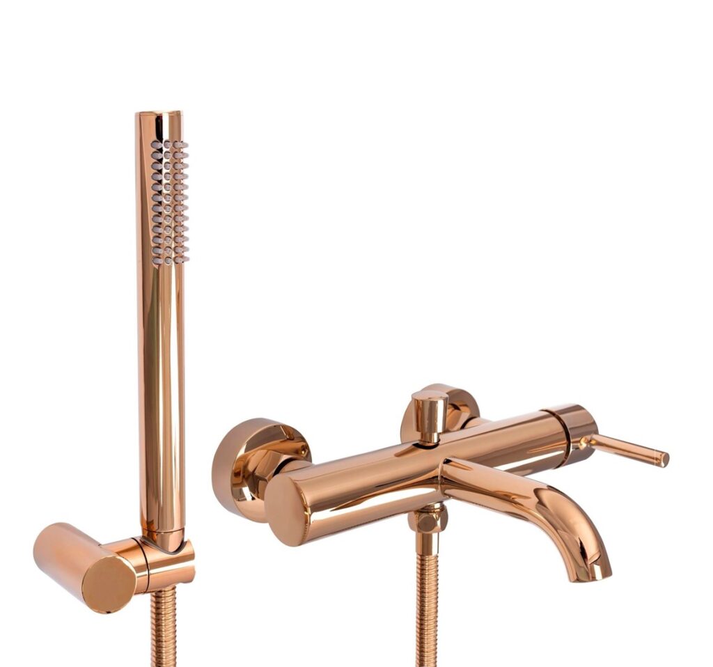 REA BATERIA WANNOWA LUNGO RÓŻOWE ZŁOTO REA-B6695