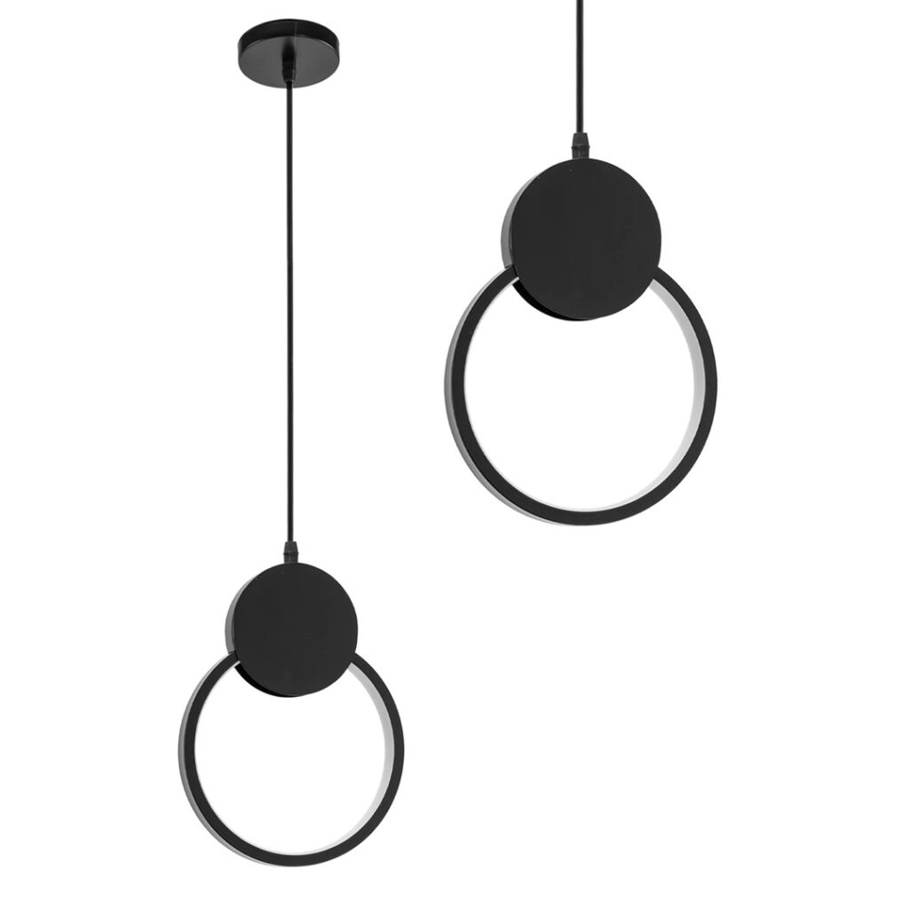 REA LAMPA APP852-CP BLACK OSW-07021