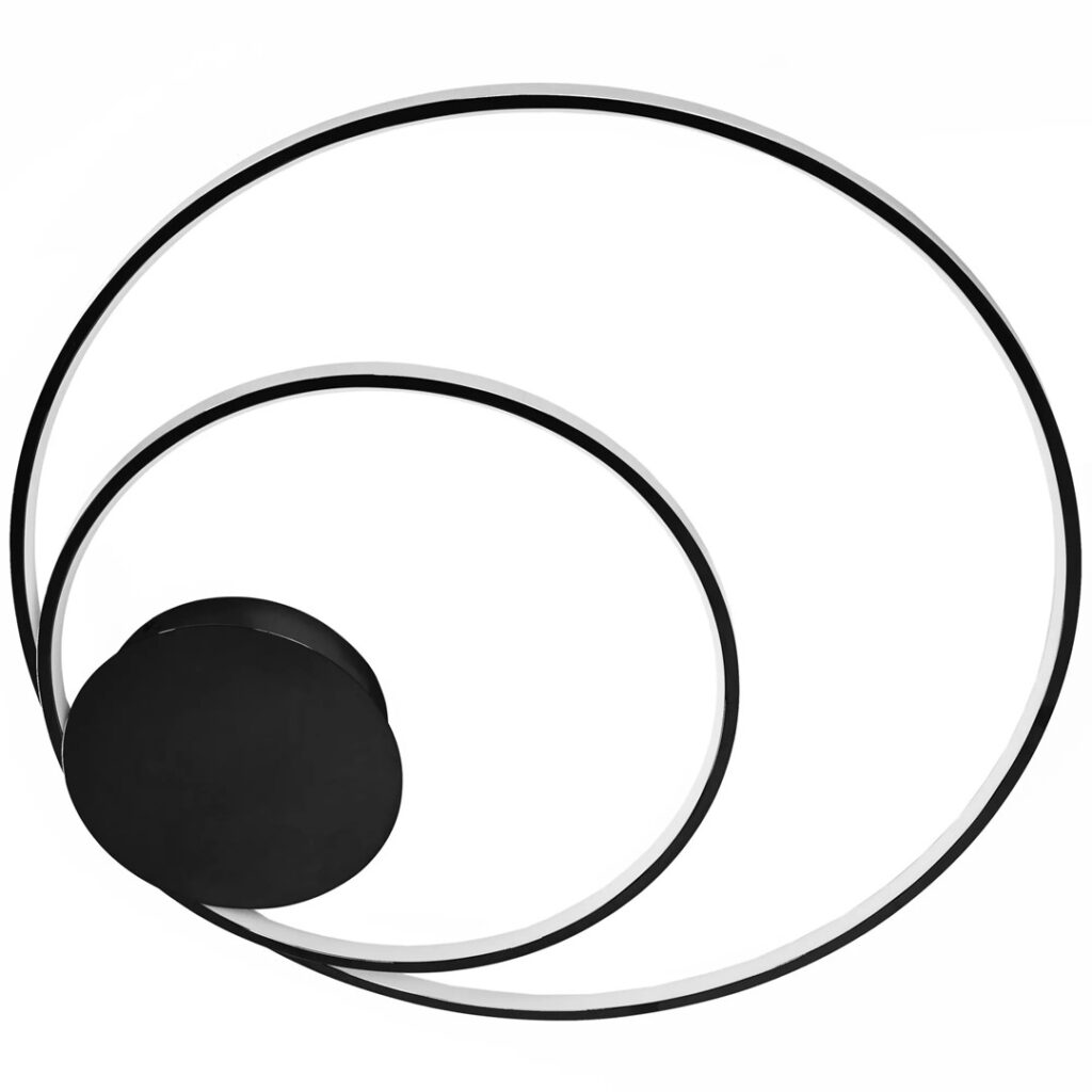 LAMPA APP802-C BLACK 60cm