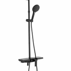 REA ZESTAW NATRYSKOWY SANTOS CZARNY REA-P8803