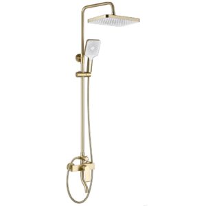 REA ZESTAW NATRYSKOWY MY2061-77GG HASS ZŁOTY SZCZOTKOW REA-B9972