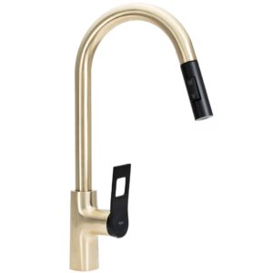 REA BATERIA KUCHENNA MY1906-5BGG SOUL ZŁOTA SZCZOTKOWANA/CZARNA REA-B6205