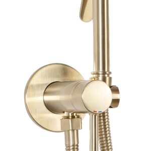 REA BATERIA BIDETOWA LOOP LUNGO ZŁOTA SZCZOTKOWANA REA-B6311