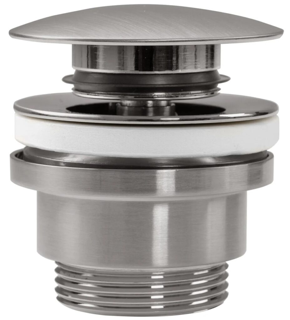 REA KOREK KLIK-KLAK UNIWERSALNY NIKIEL SZCZOTKOWANY REA-A6000