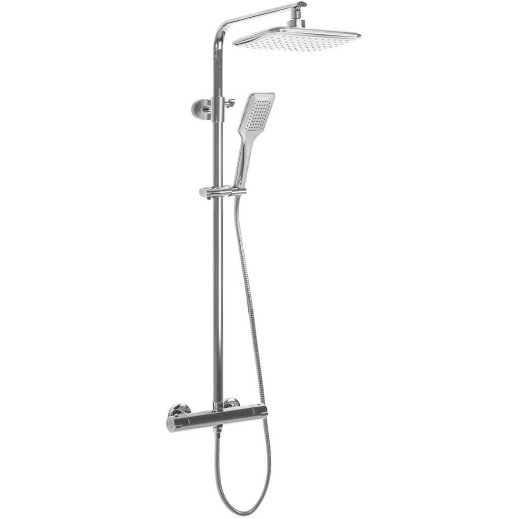 REA ZESTAW NATRYSKOWY TOM CHROM TERMOSTAT REA-P7100