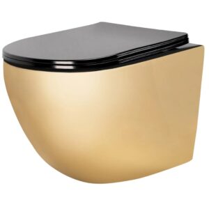REA WC – CARLO MINI RIMLESS GOLD BLACK REA-C8990