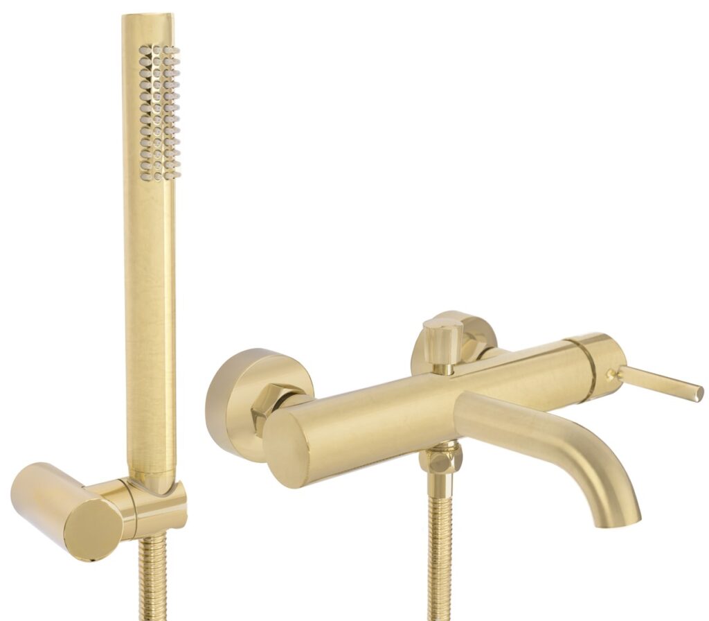 REA BATERIA WANNOWA LUNGO ZŁOTA SZCZOTKOWANA REA-B8010