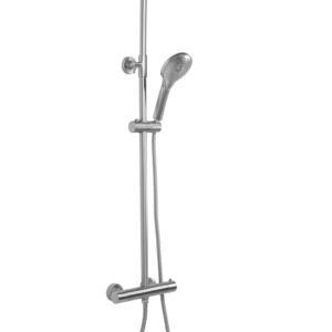 REA ZESTAW NATRYSKOWY VINCENT NIKIEL SZCZOTKOWANY TERM REA-P6603