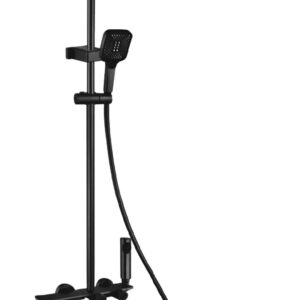 REA ZESTAW NATRYSKOWY HELIX CZARNY REA-P6618