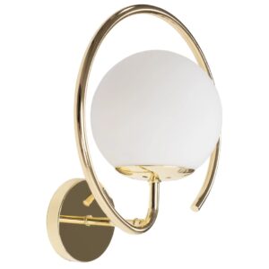 REA LAMPA APP1153-1W GOLD/WHITE OSW-40007