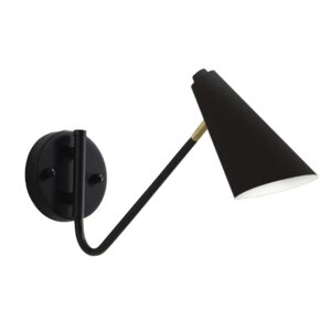 REA LAMPA APP1139-1W BLACK OSW-14005