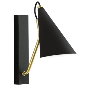 REA LAMPA APP1142-1W BLACK/GOLD OSW-14008