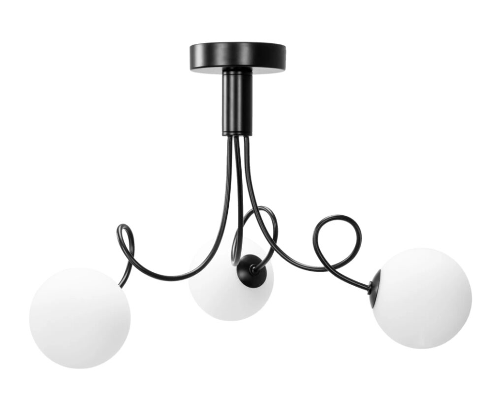 REA LAMPA APP1154-3CP BLACK/WHITE OSW-14012