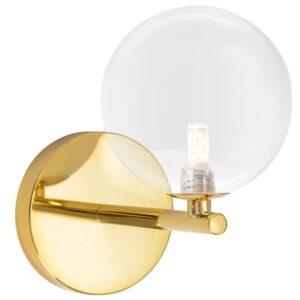 REA LAMPA APP1161-1W GOLD/TRANSP OSW-14015