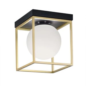 REA LAMPA APP1166-1C GOLD/WHITE OSW-14019