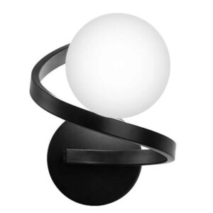 REA LAMPA APP1209-1W BLACK/WHITE OSW-14029