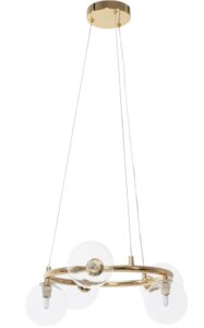 REA LAMPA APP1158-6CP GOLD TRANSPARENT OSW-04690