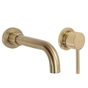 REA BATERIA UMYWALKOWA PODTYNKOWA LUNGO ZŁOTA SZCZO + BOX REA-B4109