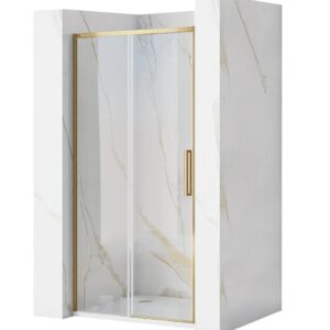 REA DRZWI PRYSZNICOWE RAPID SLIDE BRUSH GOLD 100 REA-K4707