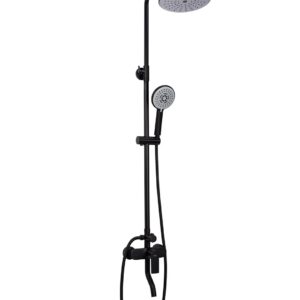 REA ZESTAW NATRYSKOWY VERSO CZARNY REA-P9145