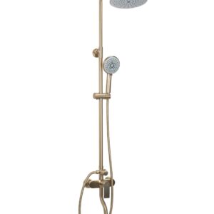 REA ZESTAW NATRYSKOWY VERSO ZŁOTY SZCZOTKOWANY REA-P9146