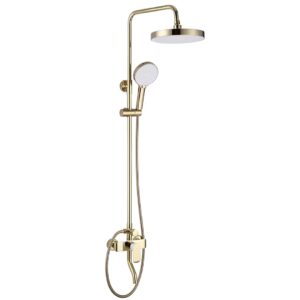 REA ZESTAW NATRYSKOWY MY1805-77WG BLOOM BIAŁY/ZŁOTY REA-P9529