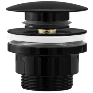 REA KOREK KLIK-KLAK UNIWERSALNY CZARNY METALICZNY REA-A4100