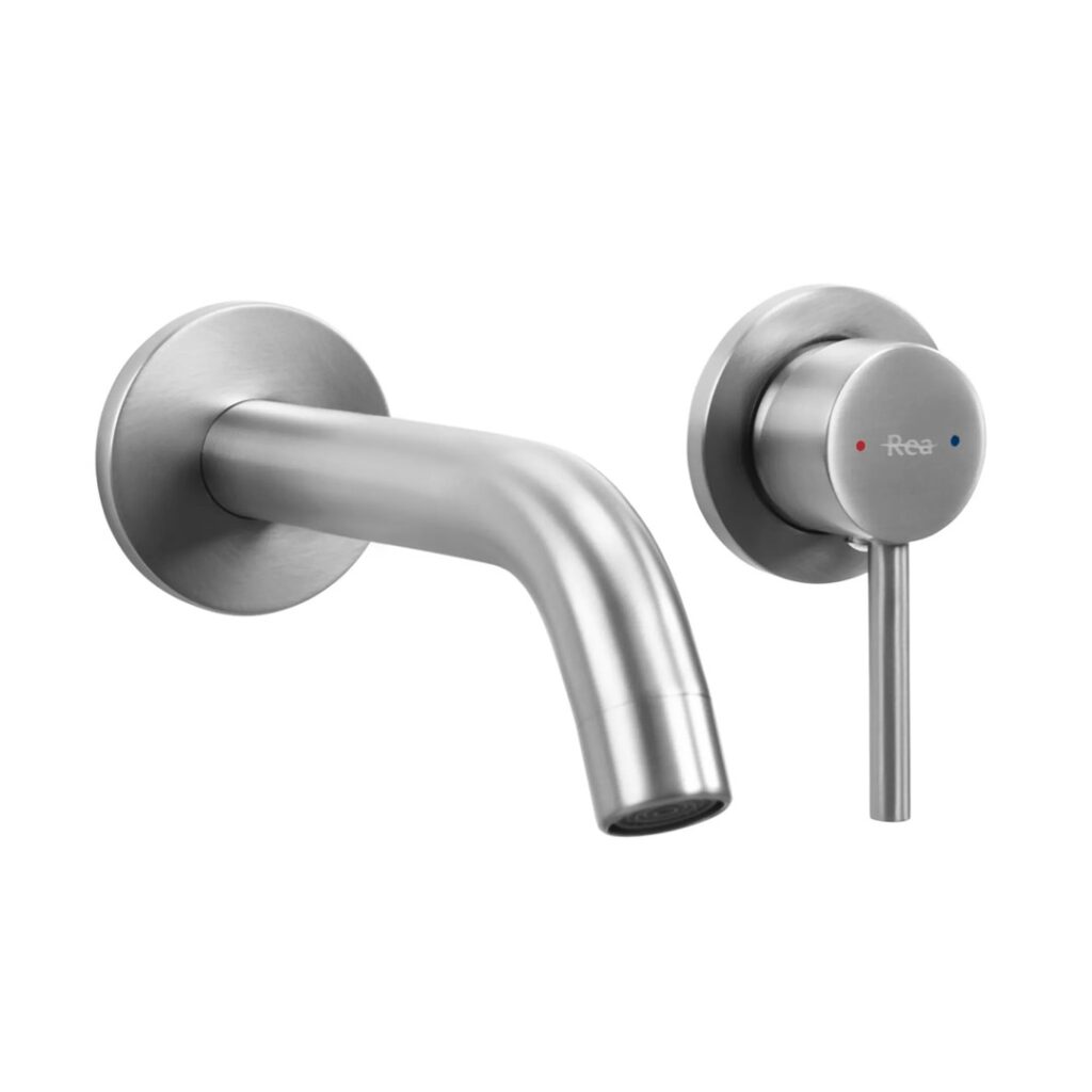 REA BATERIA UMYWALKOWA PODTYNKOWA OWEN NIKIEL SZCZOTKOWANY + BOX REA-B5335