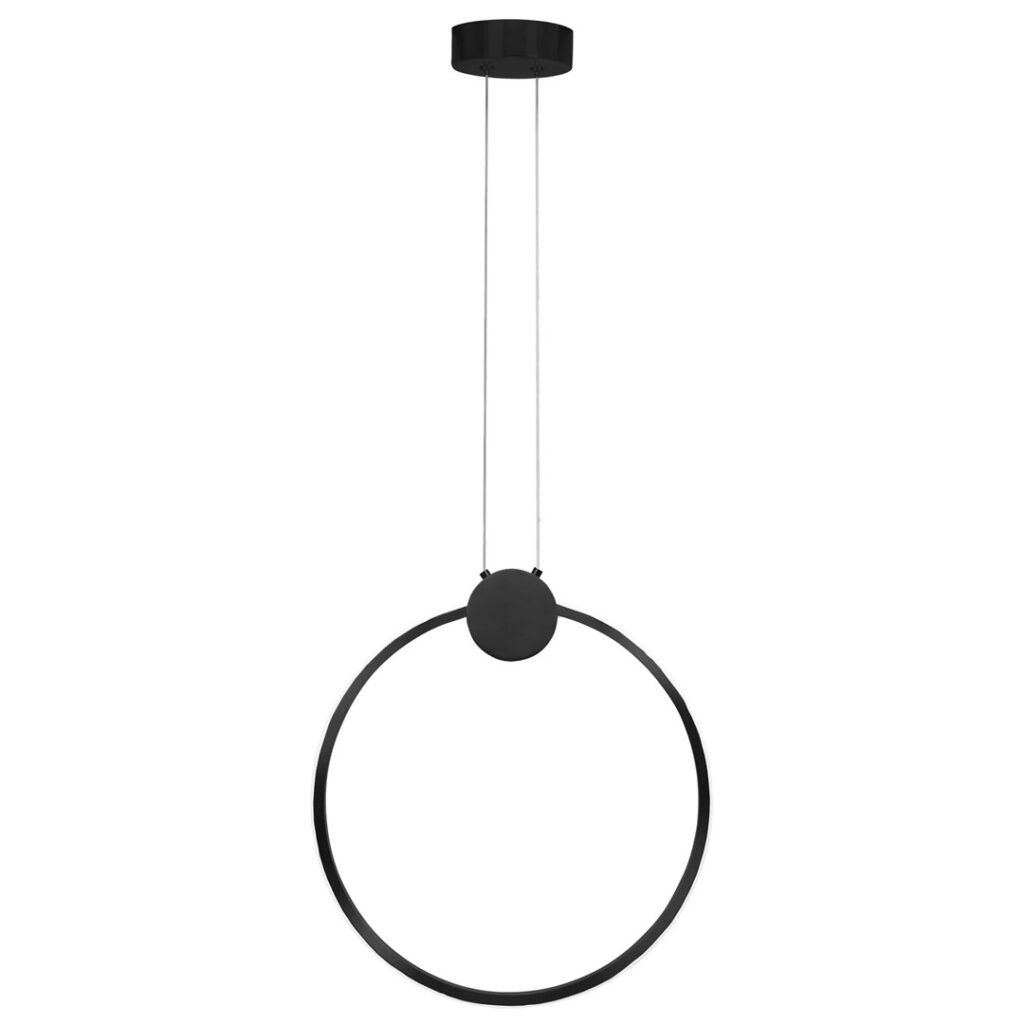 REA LAMPA APP1395-CP BLACK 40cm OSW-00953