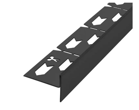 REA LISTWA SPADKOWA CZARNA 100 cm PRAWA REA-K3209