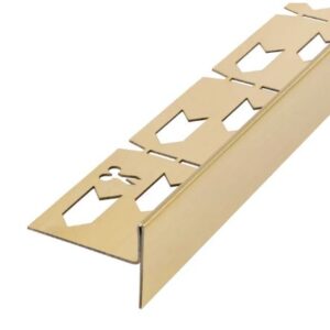 REA LISTWA SPADKOWA ZŁOTA SZCZOTKOWANA 140 cm PRAWA REA-K3226