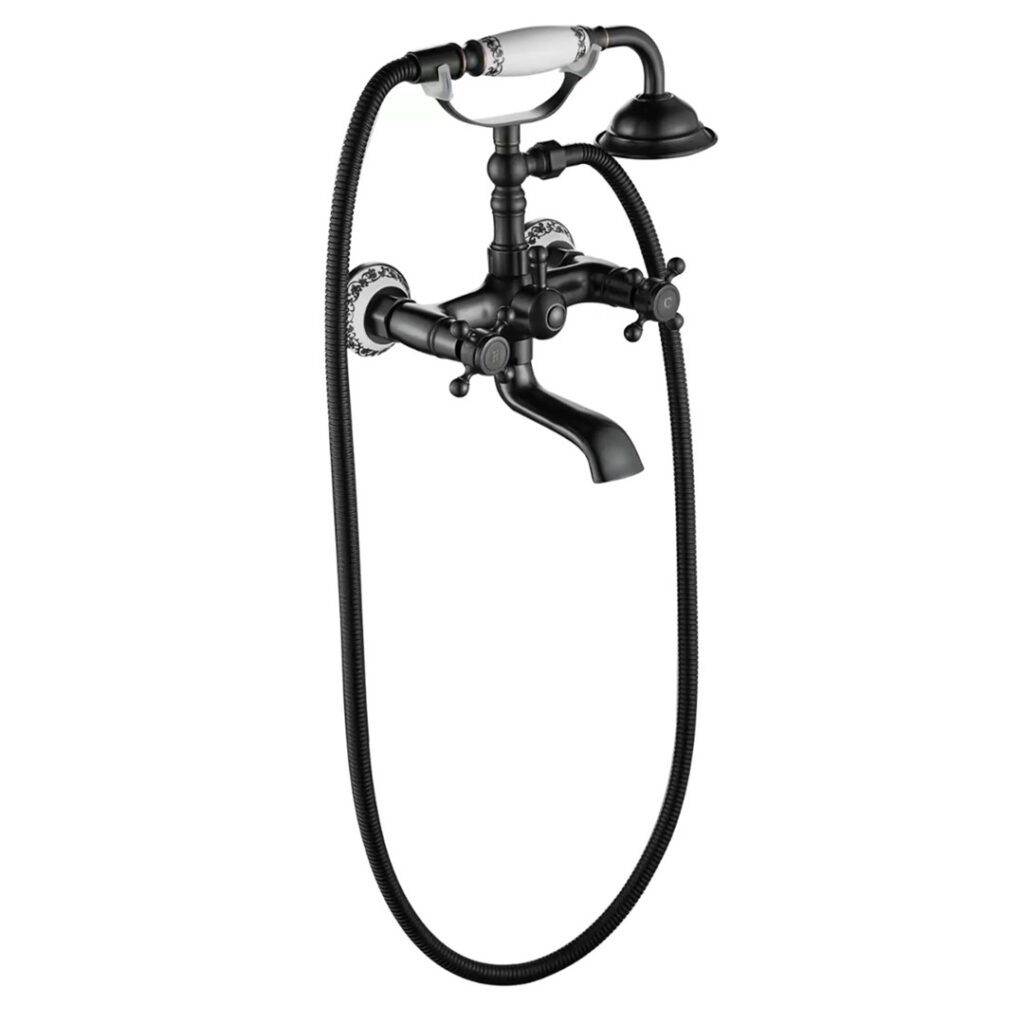 REA BATERIA WANNOWA RUSTICO CZARNA PRZECIERANA REA-B0701