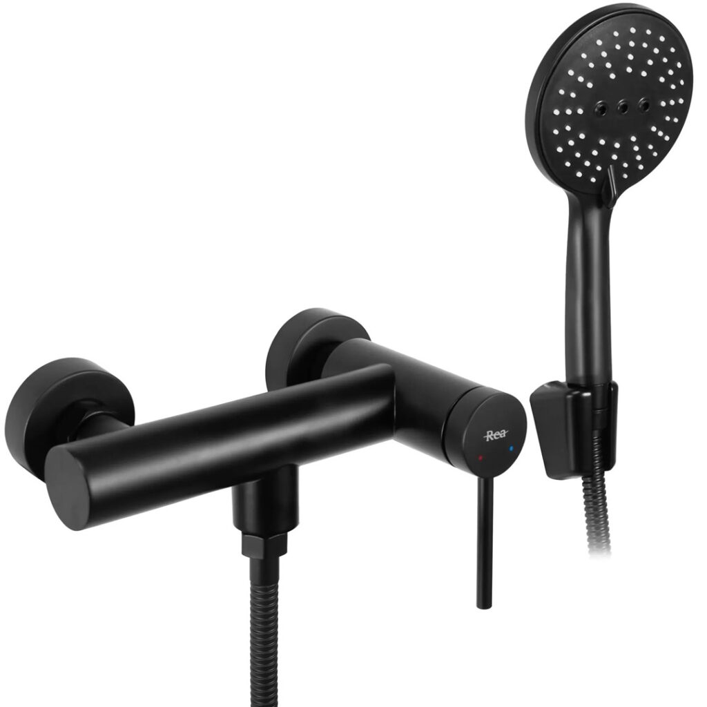 REA BATERIA PRYSZNICOWA JS-702304B CLIF CZARNA REA-B4241