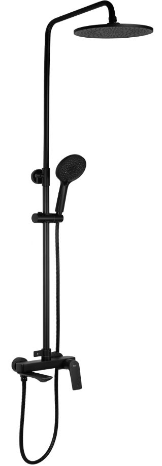 REA ZESTAW NATRYSKOWY AVALON CZARNY REA-P8811