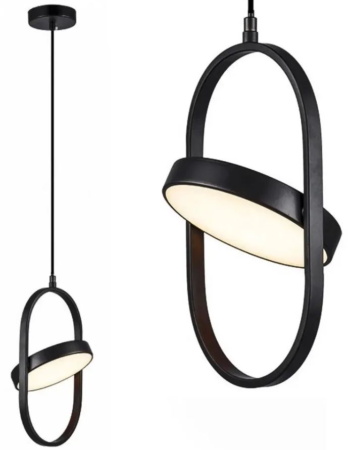 REA LAMPA APP1554-CP BLACK OSW-05662