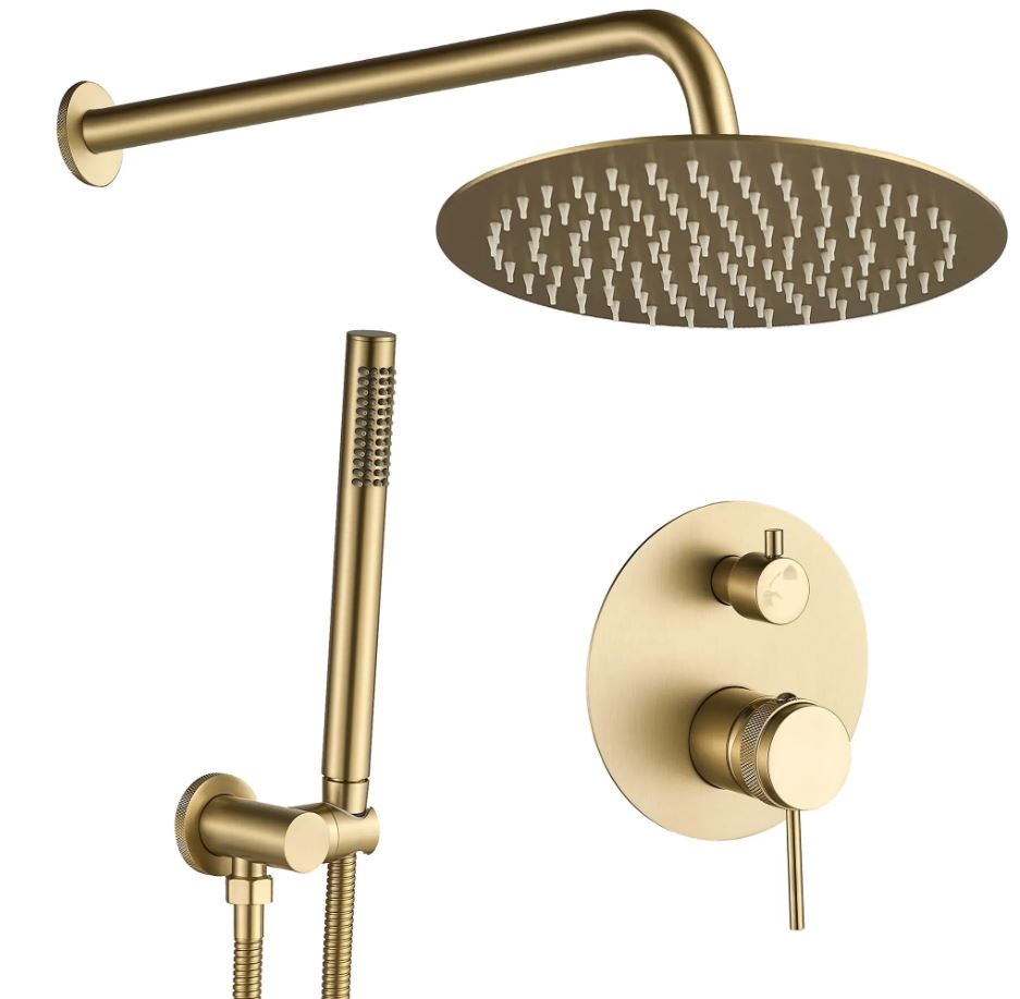 REA ZESTAW NATR PODTYNKOWY LUNGO GRIP ZŁOTY SZCZ + BOX REA-P8950