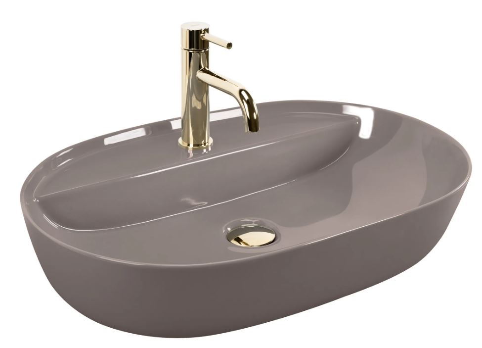 REA UMYWALKA AURA 61 BEIGE SHINY – NABLATOWA REA-U6381