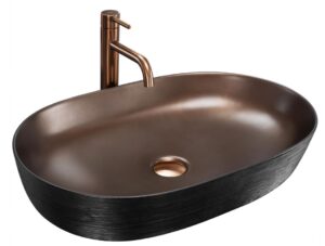 REA UMYWALKA CLEO 61 BLACK BRUSH/COPPER – NABLATOWA REA-U6383