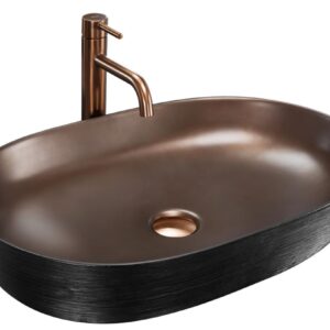 REA UMYWALKA CLEO 61 BLACK BRUSH/COPPER – NABLATOWA REA-U6383