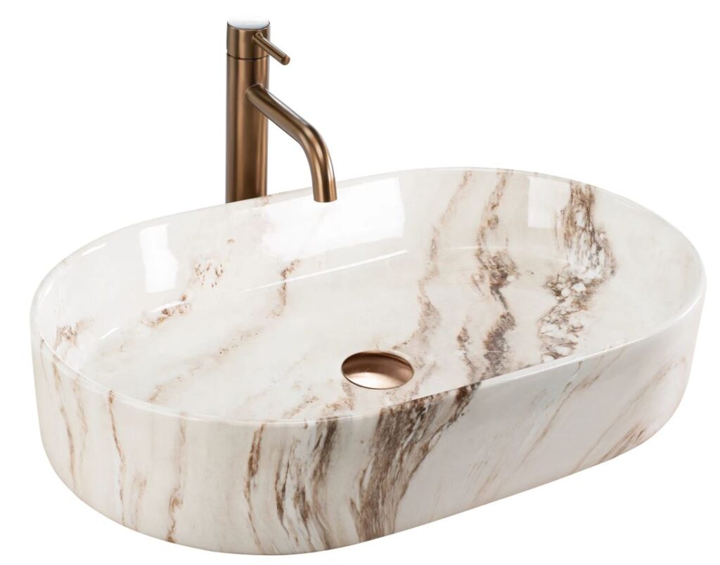 REA UMYWALKA NADIA 60 MARRONE – NABLATOWA REA-U9239