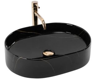 REA UMYWALKA NADIA 50 BLACK STONE – NABLATOWA REA-U9240