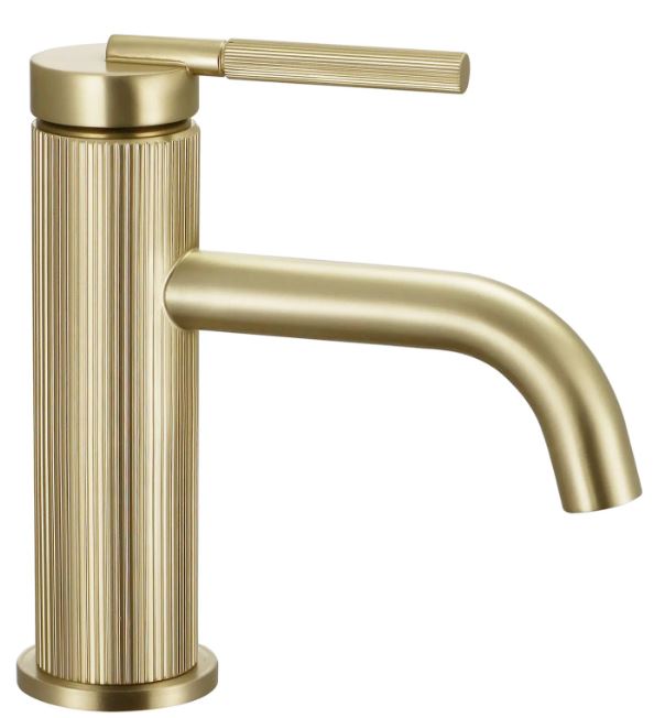 REA BATERIA UMYWALKOWA ARGON ZŁOTA SZCZOTKOWANA NISKA REA-B7801