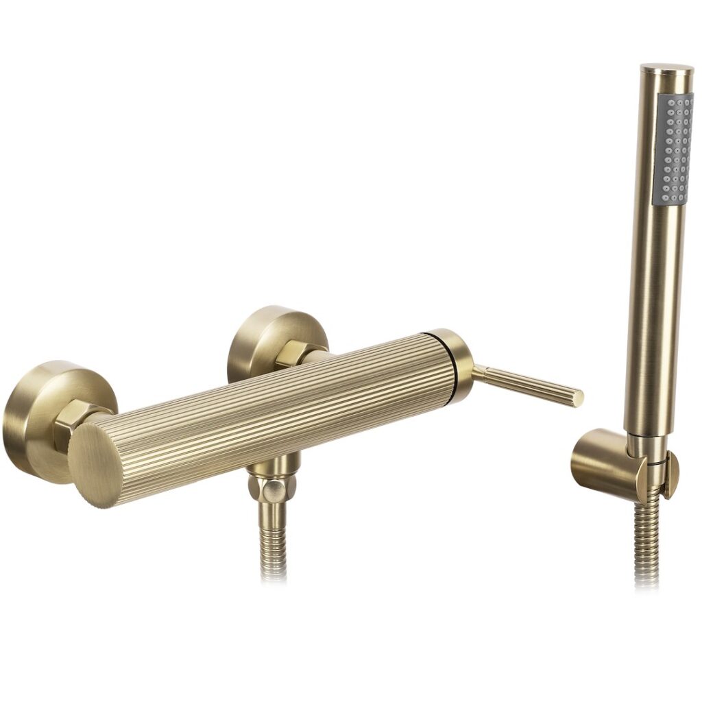 REA BATERIA PRYSZNICOWA JS-B34804BG ARGON ZŁOTA SZCZOTKOWANA REA-B7806