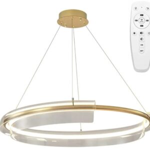 REA LAMPA APP1672-CP GOLD TRANSPARENT OSW-06137