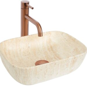 REA UMYWALKA BELINDA MINI TRAVERTINE MATT – NABLATOWA REA-U4700