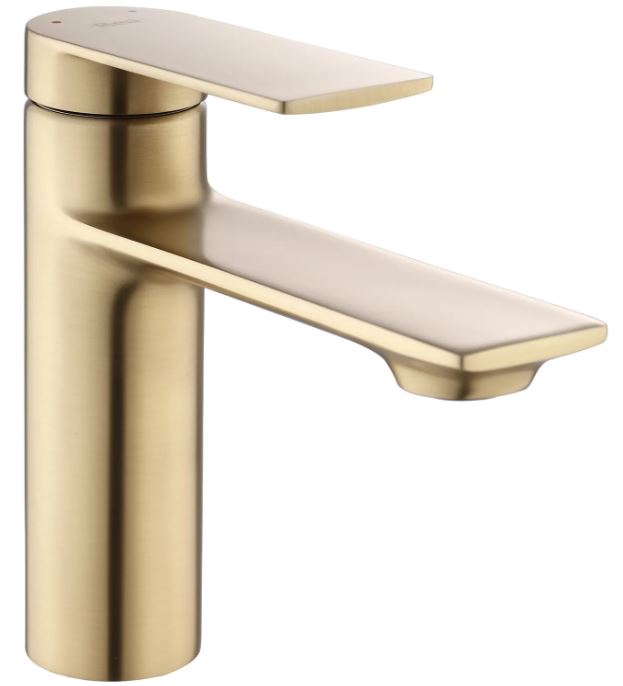 REA BATERIA UMYWALKOWA STORM ZŁOTA SZCZOTKOWANA NISKA REA-B7960