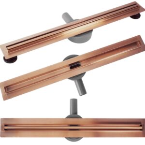 ODPŁYW NEOX SLIM PRO MIEDŹ SZCZOTKOWANA 900