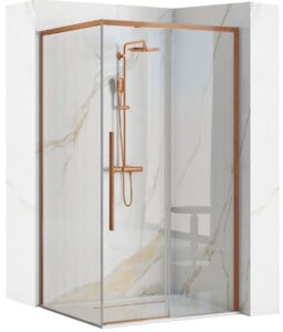 REA KABINA SOLAR BRUSH COPPER 90×90 REA-K9512