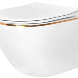 REA WC – CARLO MINI TORNADO WHITE GOLD EDGE REA-C4800